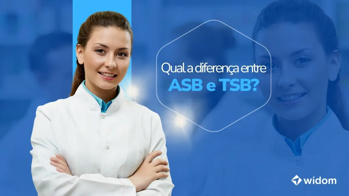 Qual a diferença entre ASB e TSB | Widom